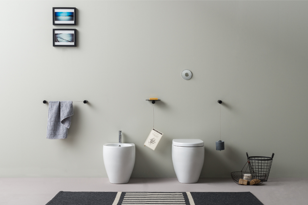 Accessori modulari e multifunzione per bagni di stile e dimensioni diverse